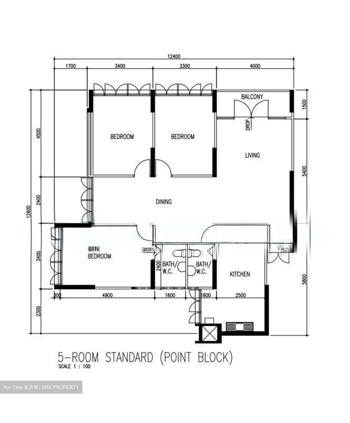 Blk 67 BLANGAH VIEW (Bukit Merah), HDB 5 Rooms #575257381